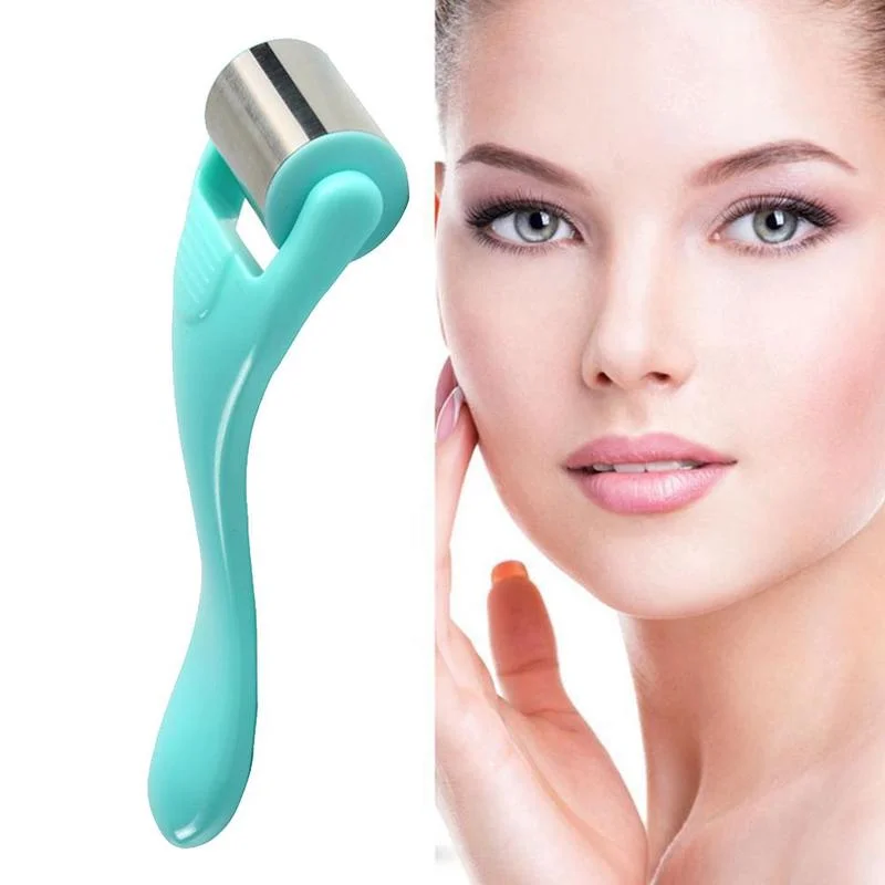 Korean Facial Ice Roller For Face And Eyes Massage Skin Derma Cooler Convenient Home Use Beauty Device