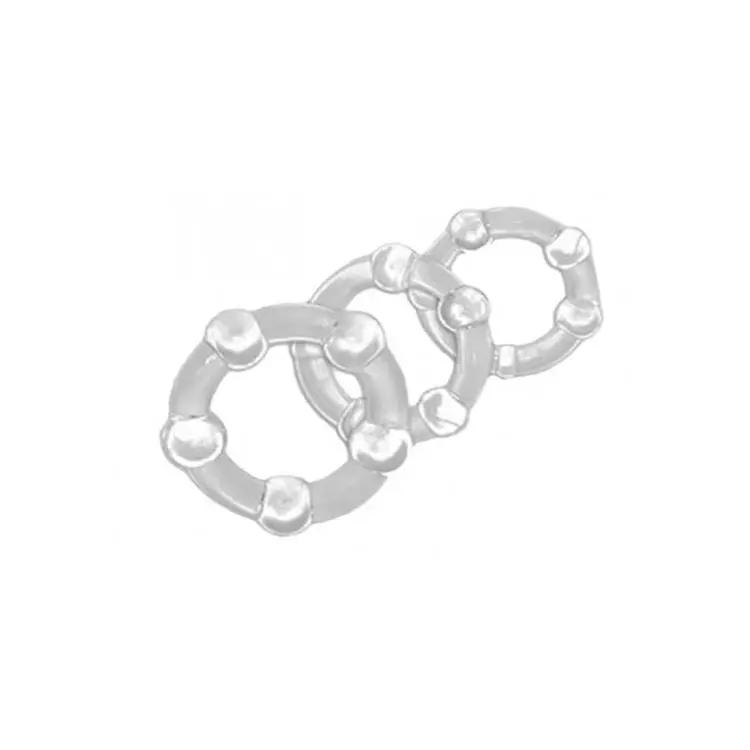 Silicone delay lasting penis rings flexible soft waterproof penis ring