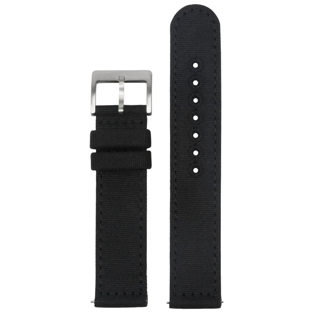 22mm nylon watch strap canvas straps watch bracelet band for watches