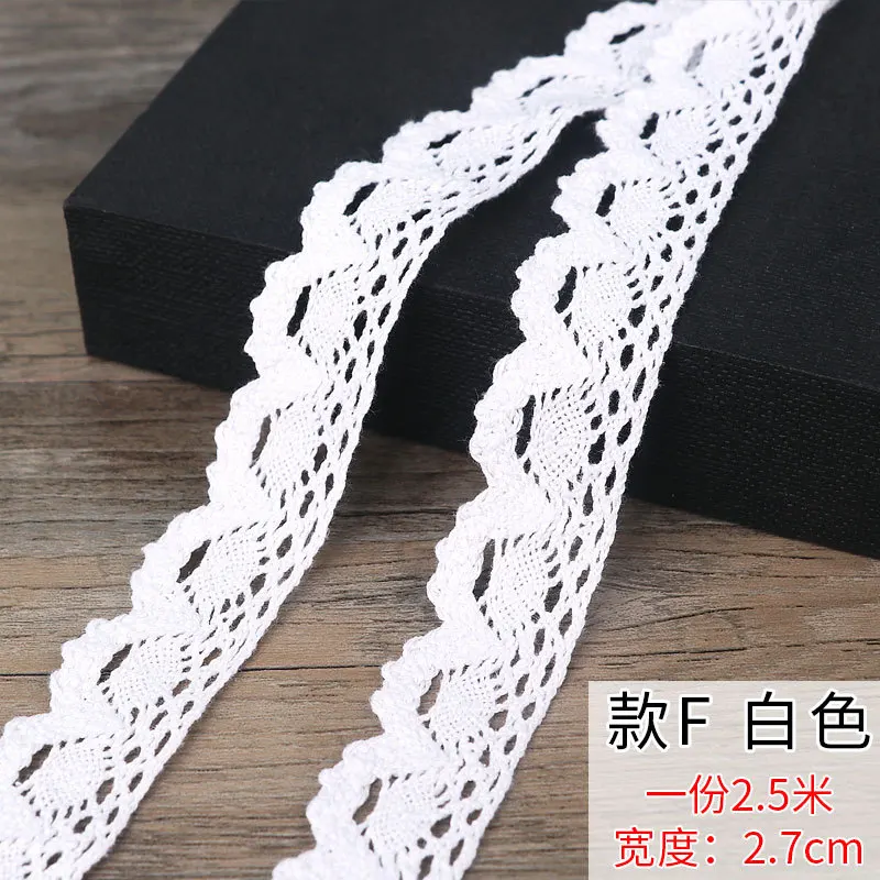 Wholesale hot sale products cotton embroidery trimming lace trim decoration