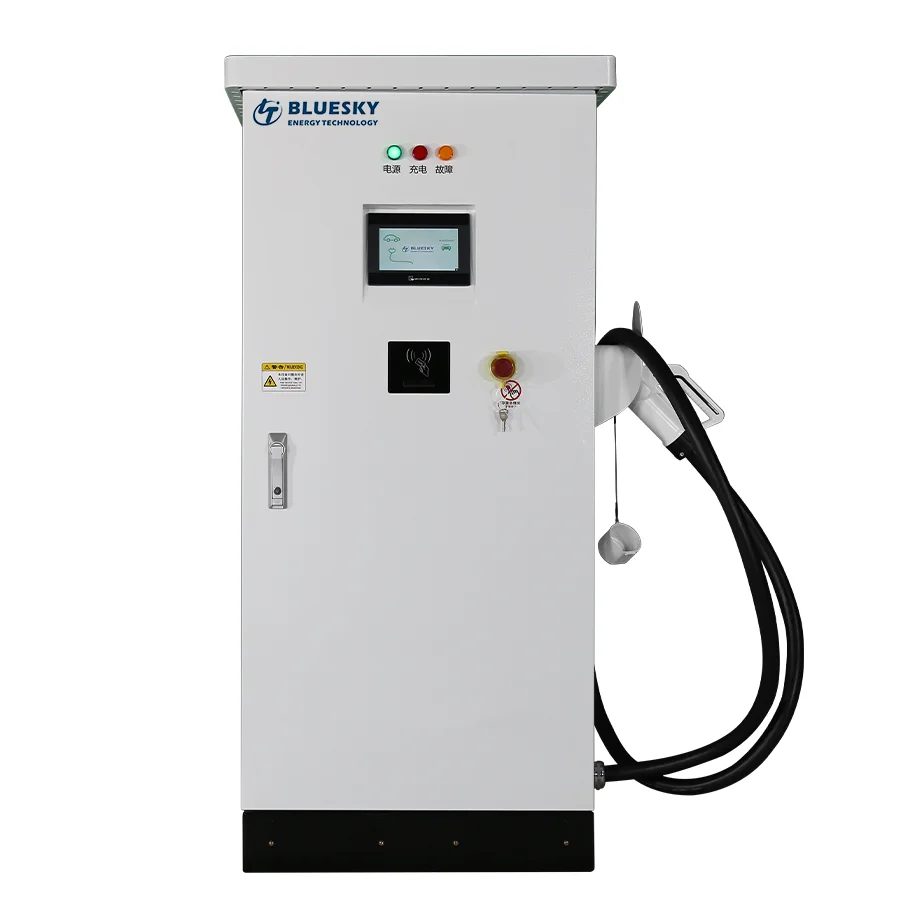 60kw portable chademo ccs fast charger EVSE electric car charger with Single connector