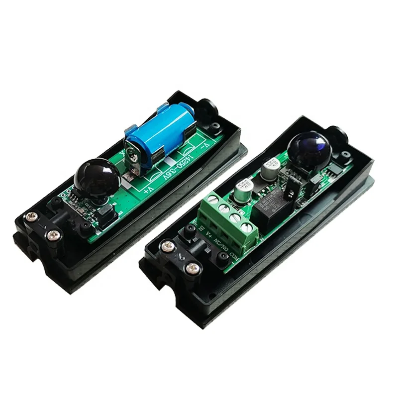 12-24V DC автоматические ворота датчик присутствия безопасности фотоэлемент двери гаража детектор батарея беспроводной с инфракрасным лучом нового типа