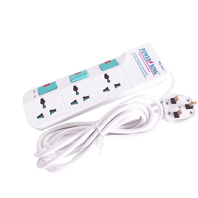 Универсальный Мульти штекер несколько гнездо, медный проводник пролонгации гнезда, 3