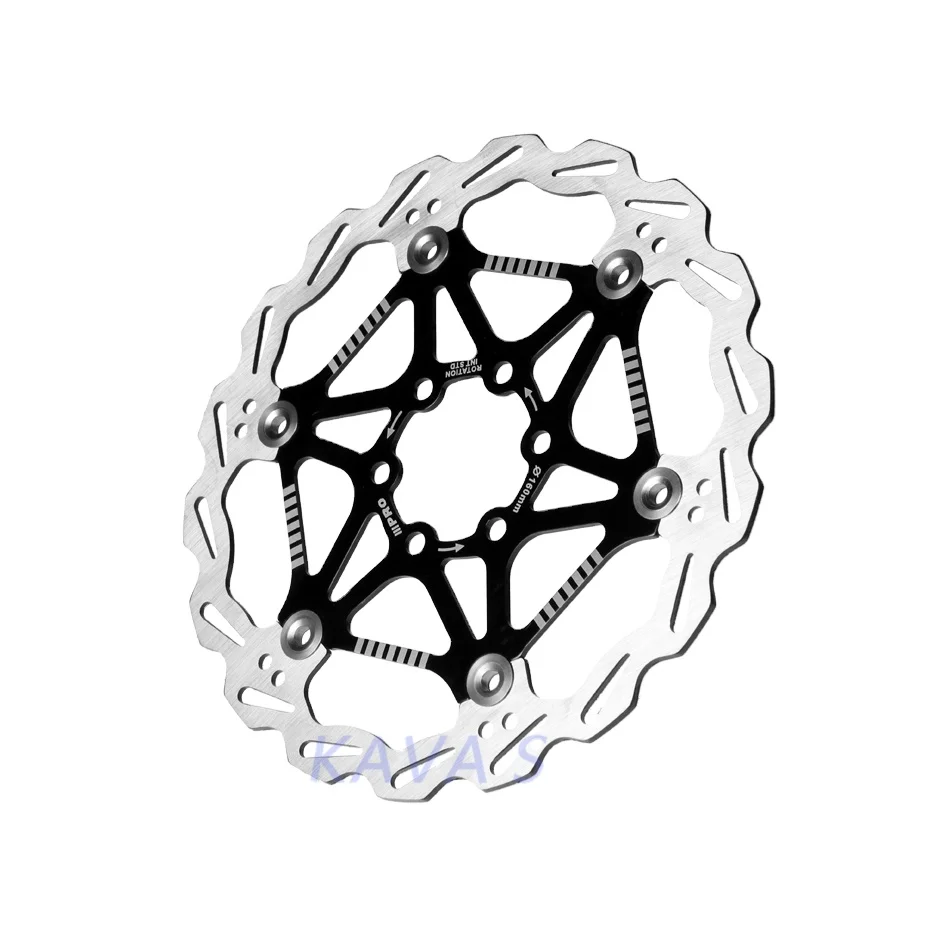 
IIIPRO mountain bike disk brake DH Ultralight 160mm 180mm 203mm 6/7/8 inches mtb bicycle floating brake disc rotor 