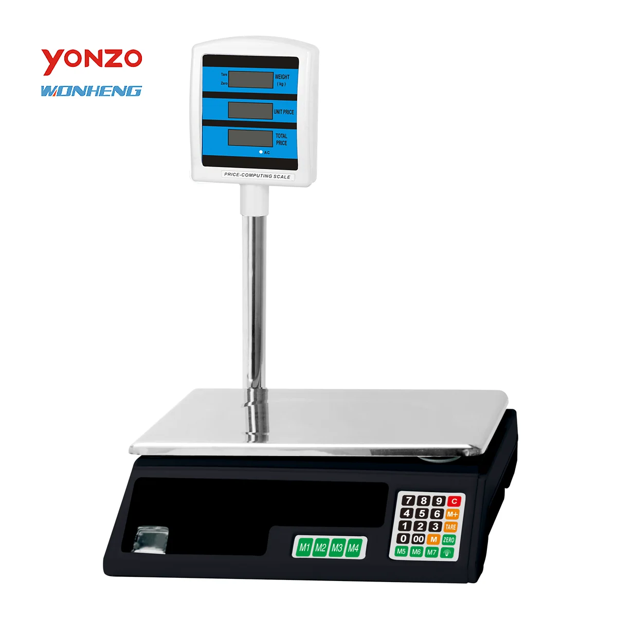 Wonheng Industry New Material 40kg Rated Load Electronic Platform Weighing Scales