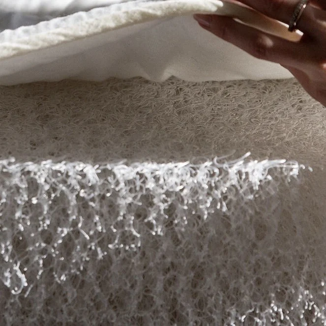 4d воздушно-волокнистая Подушка, воздухопроницаемая полимерная Подушка, полиэфирное волокно, 4D пенный коврик, лапша, квадратные подушки из воздушного волокна