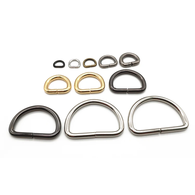 Bag D Buckle Ring Metal Handbag Hardware Accessories D Ring for Purse
