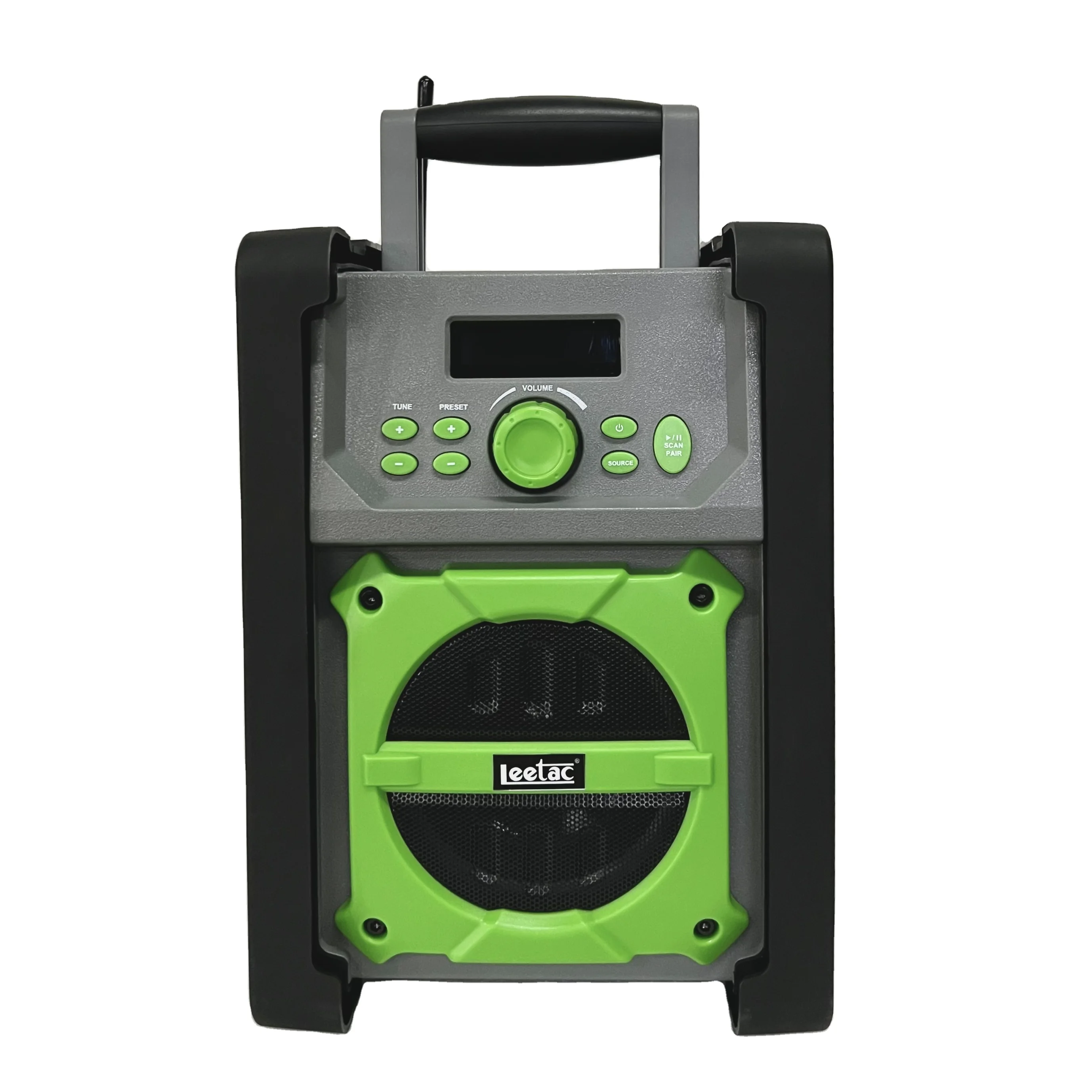 Leetac portable FM radio Aux in  Bluetooth speaker wireless bluetooth waterproof speaker outdoor