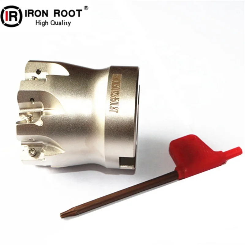 CNC Lathe Milling Tools Indexable Face  Milling Cutter Holder EXN03R Series For LNMU03 Tungsten Carbide Insert