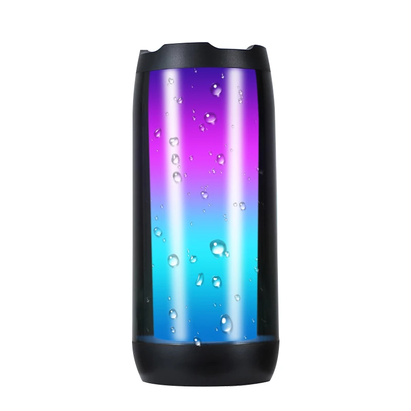 2022 Factory Price Blue tooth Speaker Colorful LED BT Wireless Portable RGB TWS Speakers Soundbar Sound  3D Surround OEM