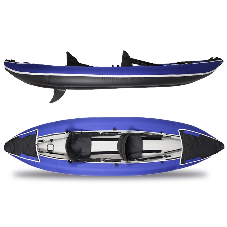 FACTORY DIRECT INFLATABLE RECREATIONAL TOURING KAYAK QUICK INFLATION DURABLE 2 PERSON INFLATABLE KAYAK