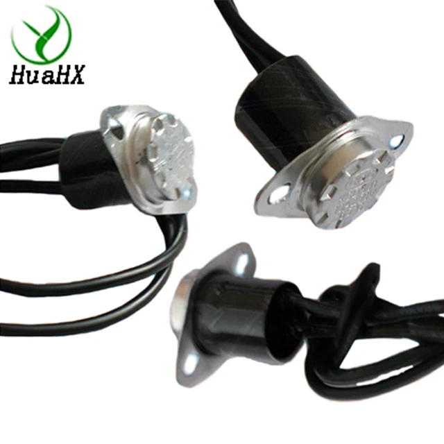 Temperature protector KSD301 16A for electronic industry KSD301 thermostat 16a 125v 250v thermal switch thermal fuse