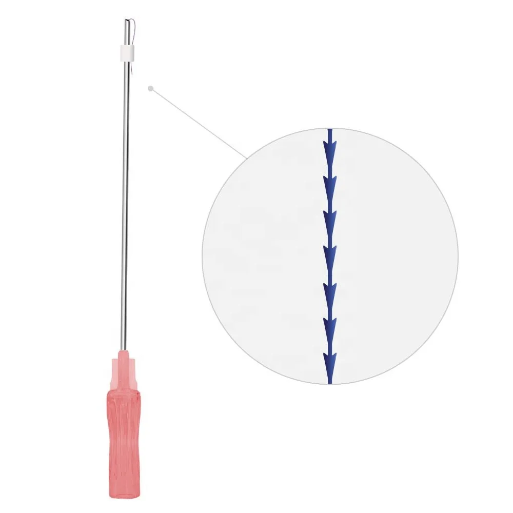 Korean Removal of eye bags fat eyelid skin flabby and wrinkles pdo cog  lifting threads