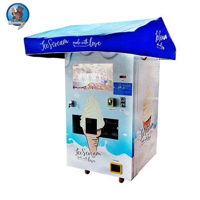 Supplier Italy Gelato Vending Machine HM736 ice cream vending machine full-automatic self-service HM736S