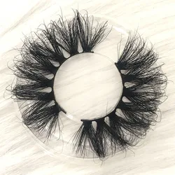 NEW Wholesale 100% real  15mm 18mm 20mm 25mm 27mm 30mm lashes 3d 5d full strip mink eye lash vendors