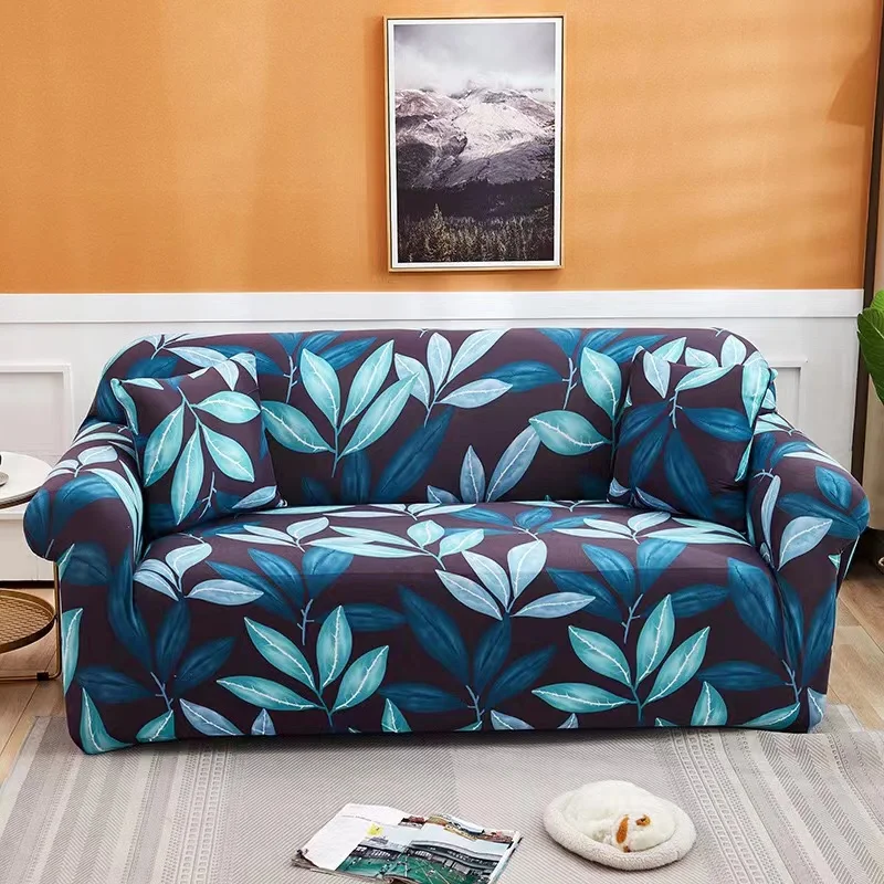 china wholesale custom pattern  high-quality waterproof well elasticity sofa covers l shape sofa cover for living room