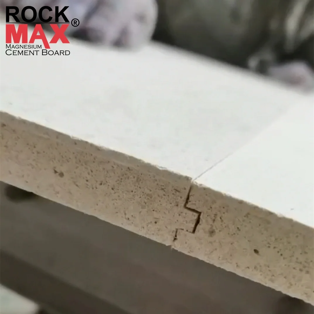 Fireproof sanded mgo subfloor with tongue and groove