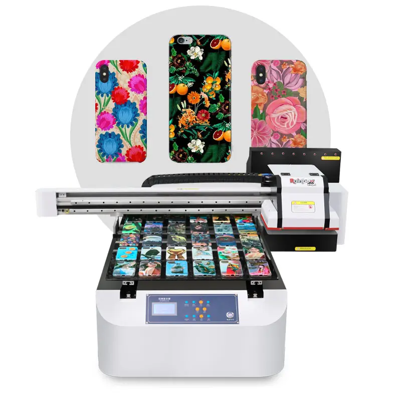 rainbow Nano 9 a1 size uv flatbed printer 60*90cm max printing size can print on a big items and high speed
