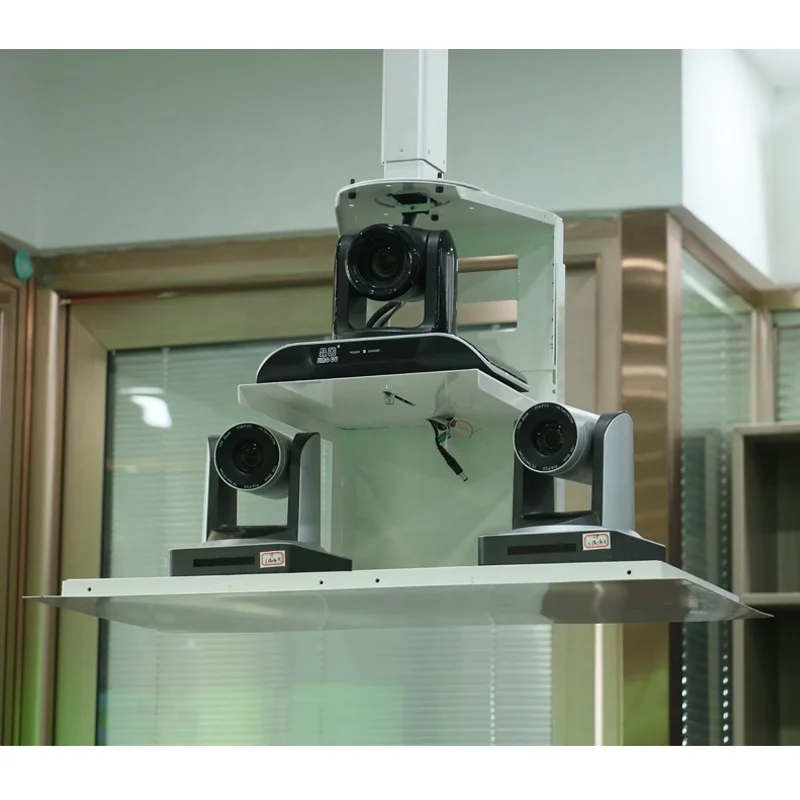 JGST Customized 8 sections elevator up and down Ceiling Hidden Motorized camera lift Projector Mount Hanger Projector Lifting