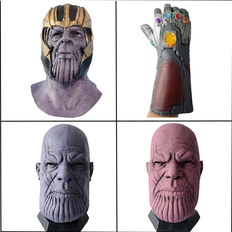 Avengers Infinity Halloween Custom Party Collection Props Cosplay Thanos Masks
