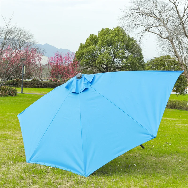 Discount half umbrella balcony cantilever garden patio leisure beach parasol base outdoor cafe umbrella