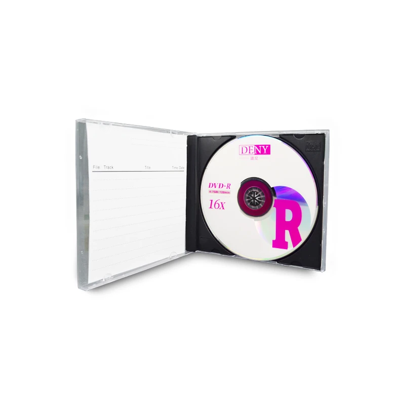 Hot sale cheap deny blank cd with 700mb 52x OEM wrap layer style time packing pcs