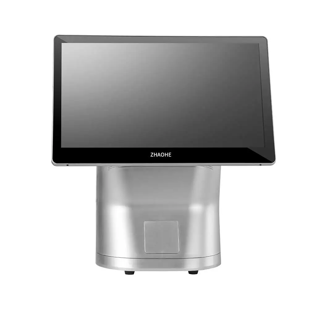 15.6inch windows Point of sale pos system cash register pos terminal machine with printer cach machines