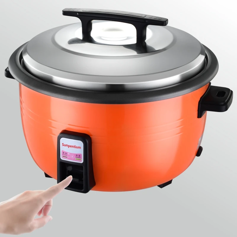 Лидер продаж, большая емкость, оптовая продажа, Электрический промышленный большой барабан для рисоварки, многофункциональный барабан для ресторана