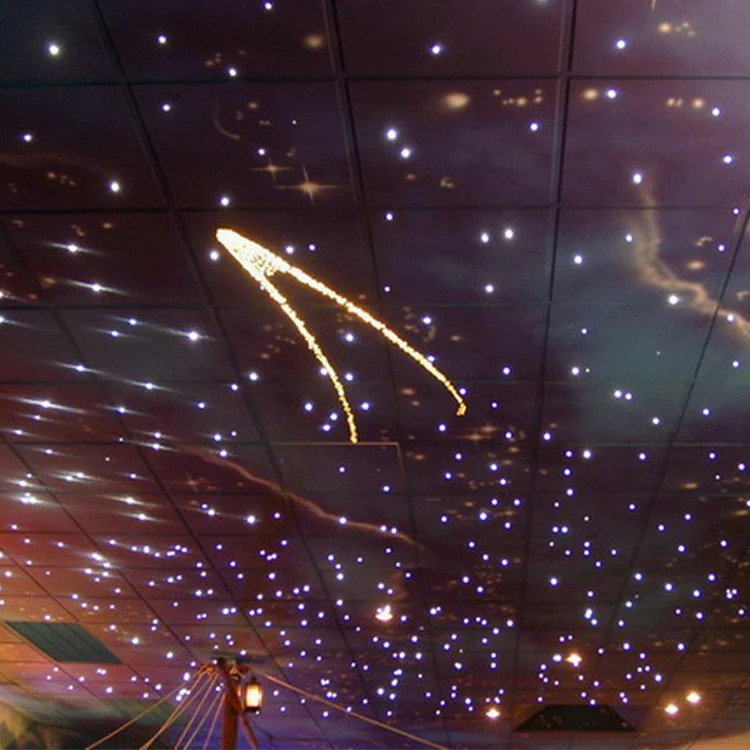 27W fiber optic light engine twinkle Shooting star for room/car ceiling decoration