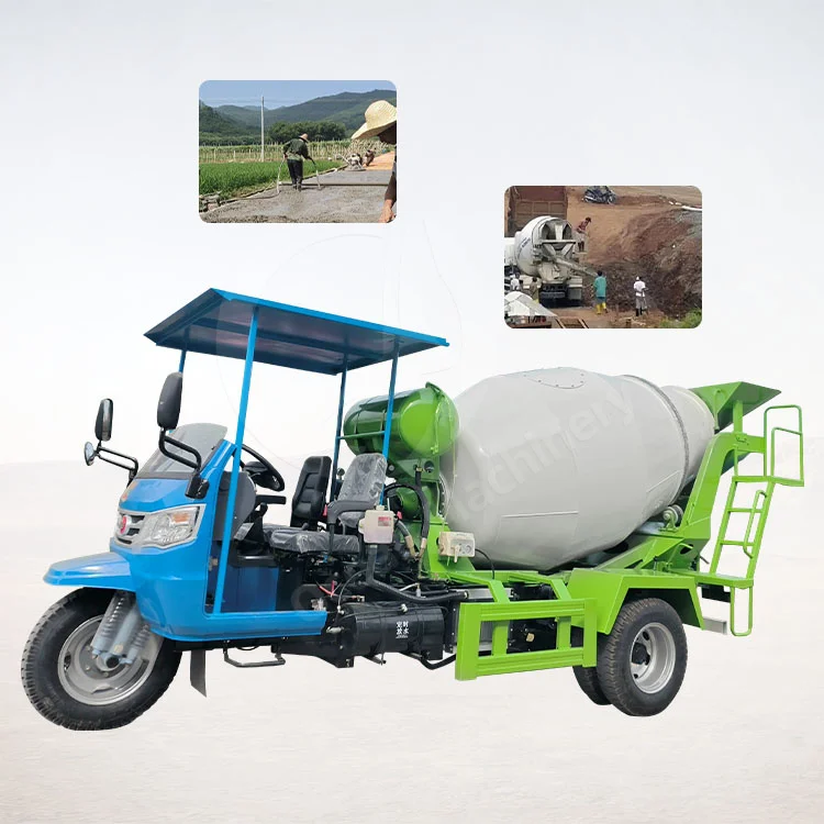 OCEAN Industrial Used Diesel 15m3 Mobile Self Loader Ready Mix Cement Concrete Mixer Drum Sale in Dubai