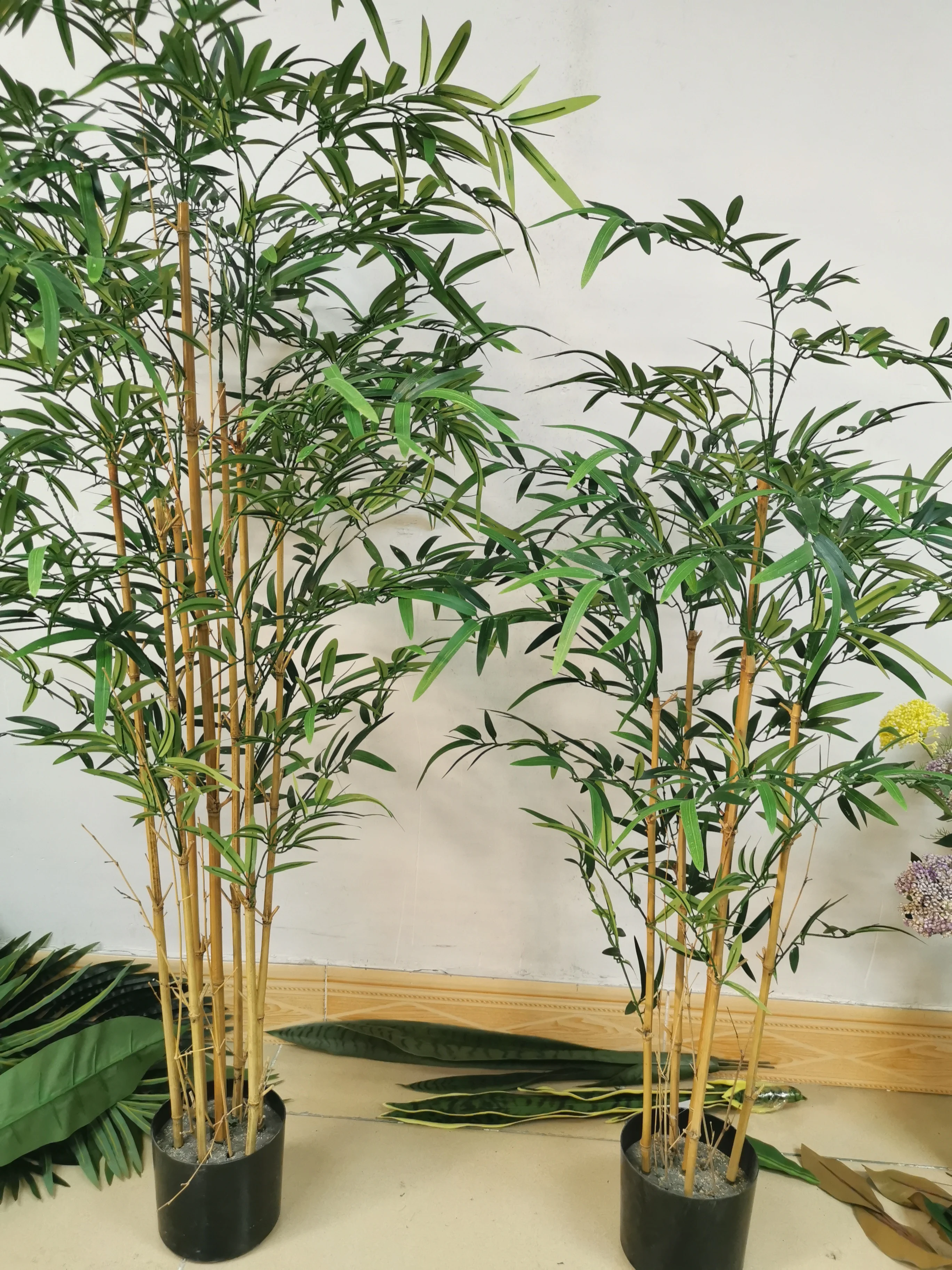  Крытая и наружная игровая площадка искусственное бамбуковое дерево