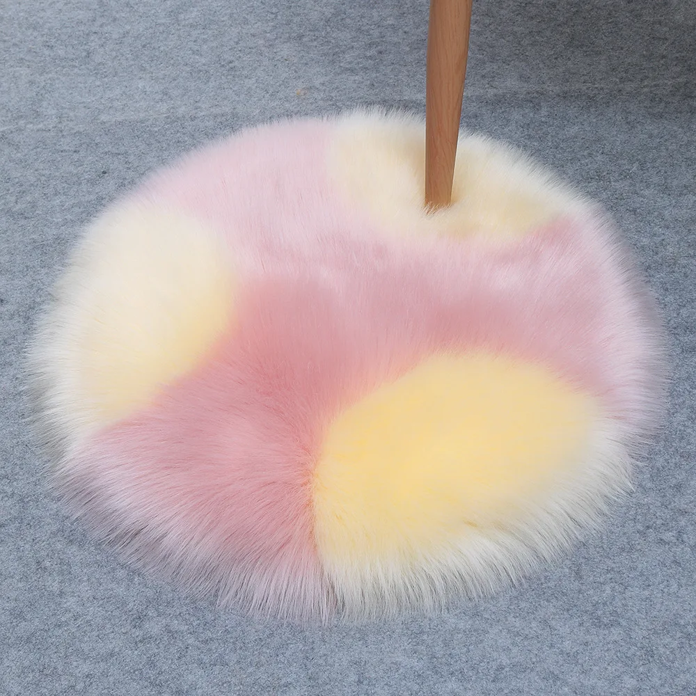 Ковер из искусственной овчины ковер шерсти в скандинавском стиле искусственного меха современный минималистичный плюшевый коврик