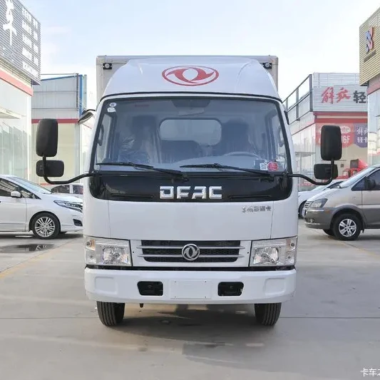 2024 New Dongfeng Box Truck Cube 12 Ton 4x2 left hand drive Cargo Van for Logistics transportation