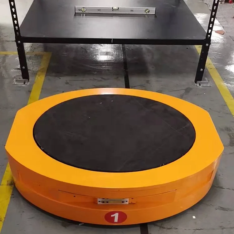 QR Code Guding AGV Automatic Guided Vehicle Warehouse Robot QR Code Guided Vehicle AGV