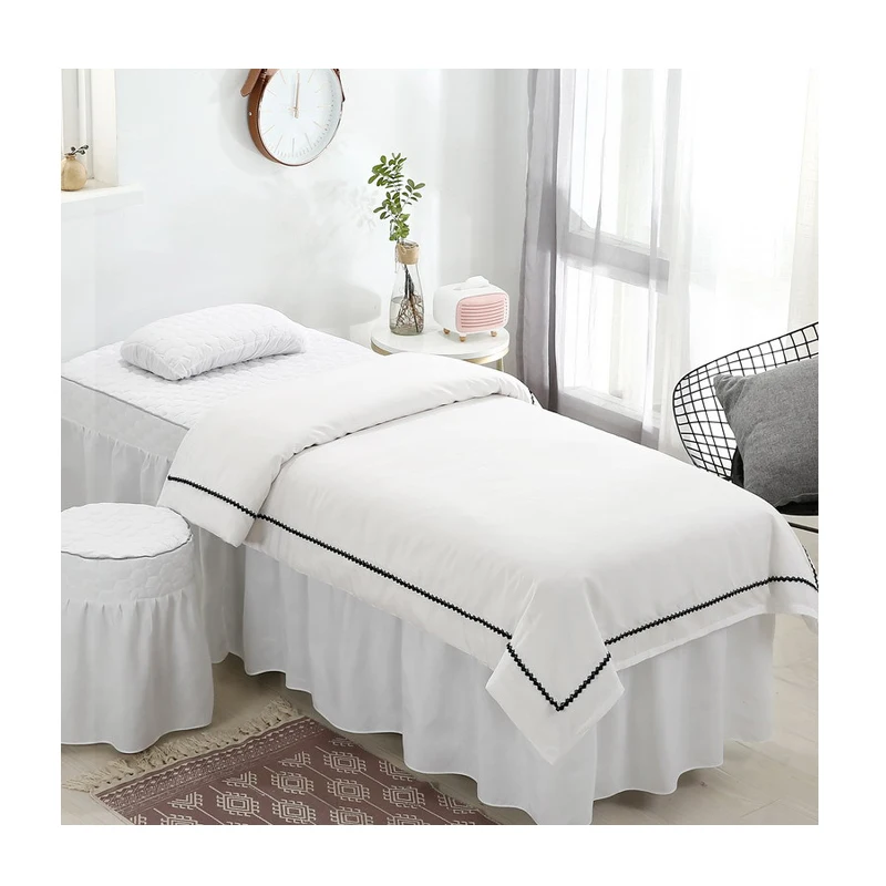 High Quality Bed Skirts Modern Bed Skirt Cover  Quilted  Ruffled Bed Skirt Sheet