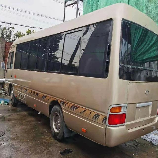 
30 seats used car interban bus orginal japan good quality and best price fire sale school coach city bus coaster 