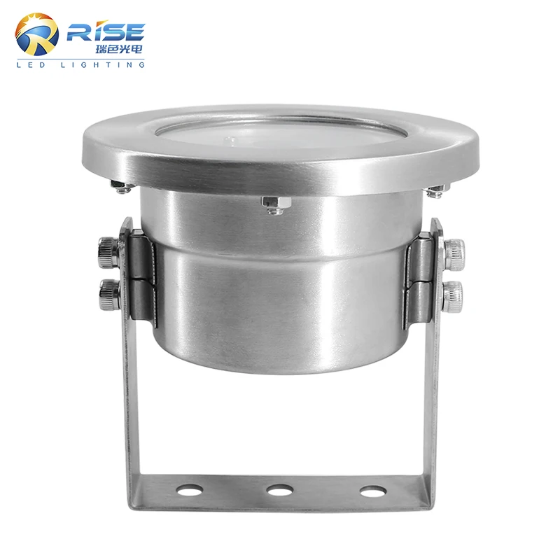 6*3W Multi Color DMX512 Control IP68 Waterproof 304 Stainless Steel LED Underwater Light
