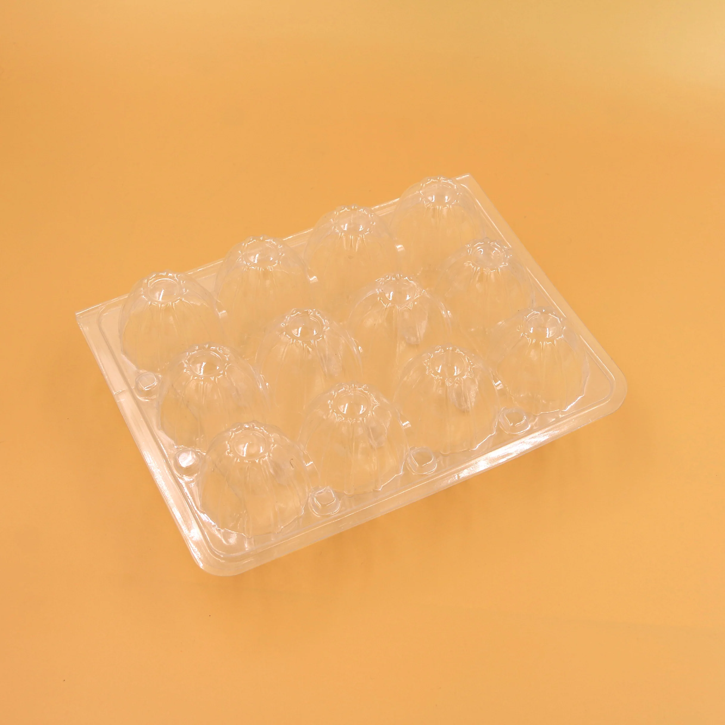 Оптовая продажа, 12 отверстий, пластиковый раскладушка, блистерная упаковка для яиц