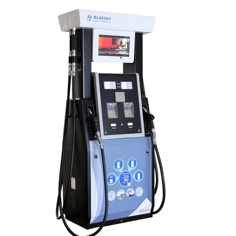 High Quality Nozzle Mobile Diesel Mechanical Fuel Pump Dispenser Motor 2 Gas Station