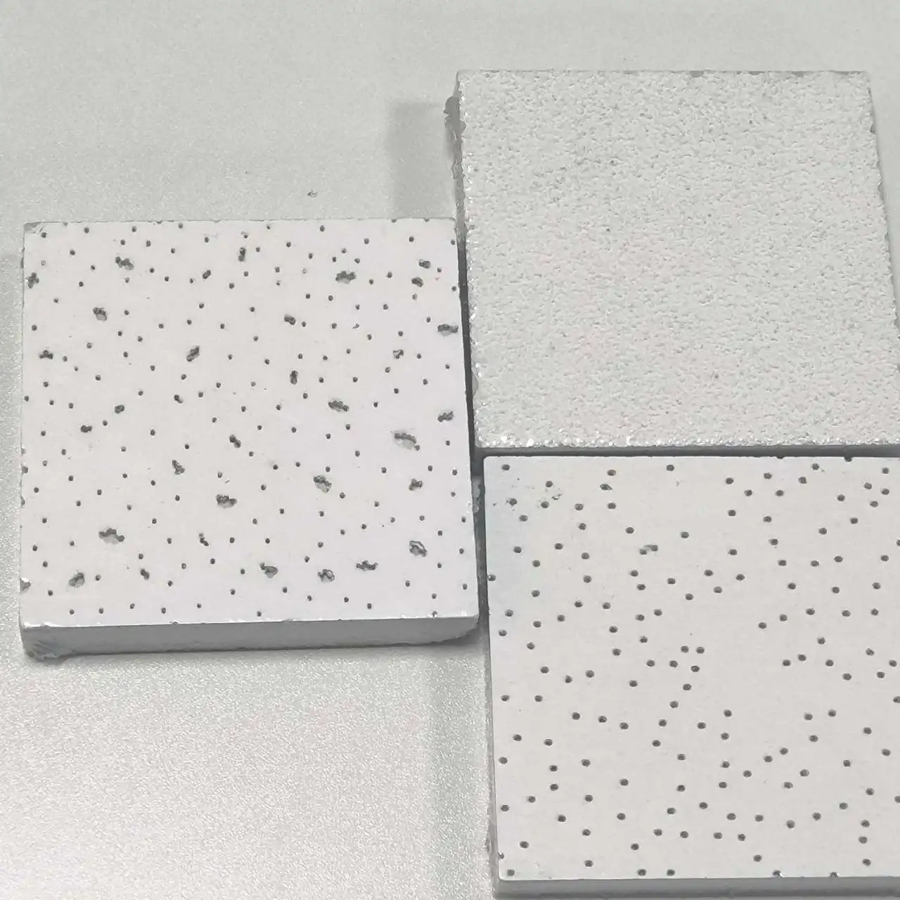 High Light Reflectance and Thermal Insulation Mineral Fiber Board Ceiling Board