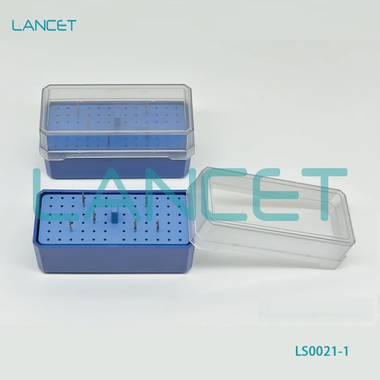 72-holes bur disinfection box resistant to high temperature and pressure expand speed bur disinfection gutta percha point