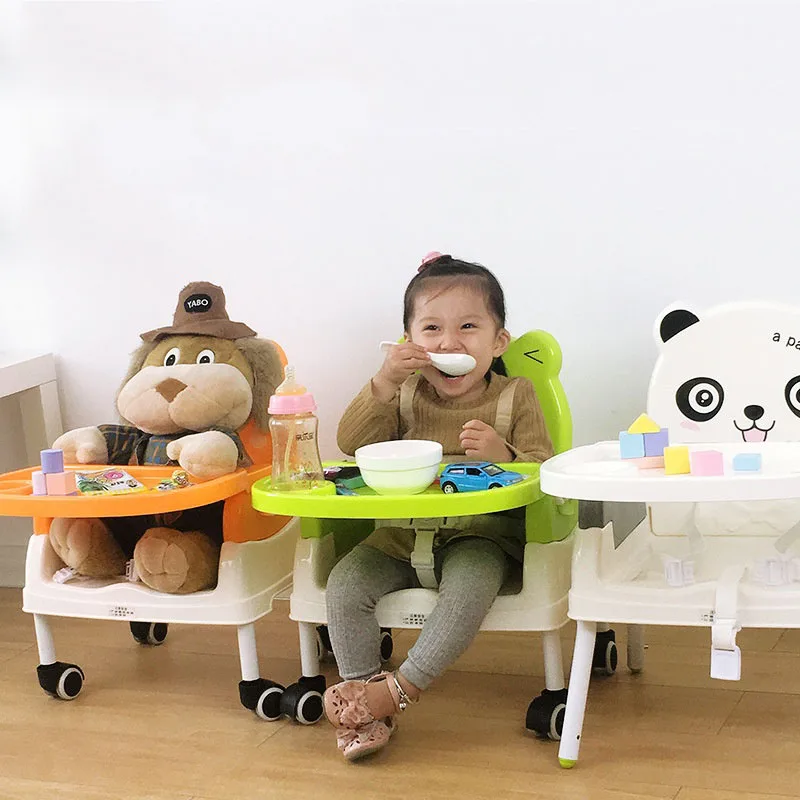Складной детский обеденный стул alffer, детский обеденный стол с обеденной тарелкой, многофункциональный портативный домашний стол, горячая распродажа