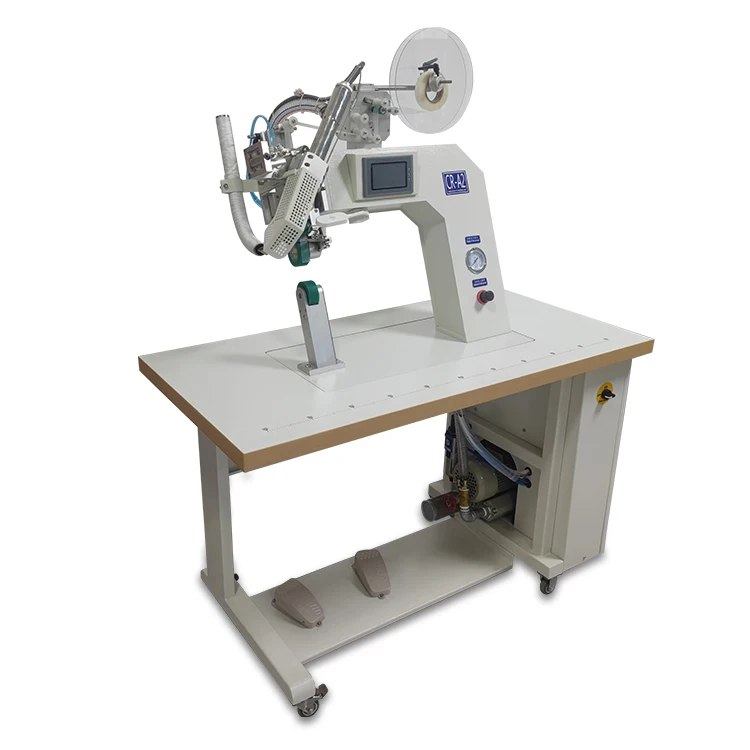 High Quality Heat Melt Hot Air Waterproof Apparel Tape Bonding Seamless Sealer Hot Air Seam Sealing Machine for PPE Coveralls