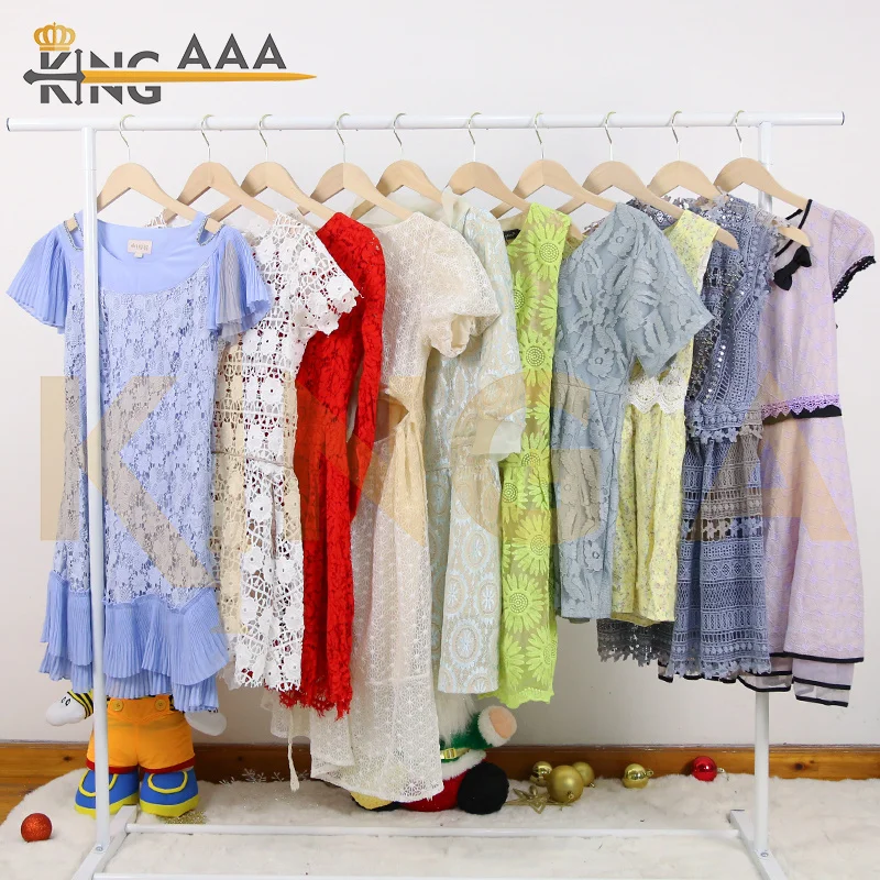 Factory Direct sale Korean vip Bales clothes Mixed size Women dress second hand Clothing