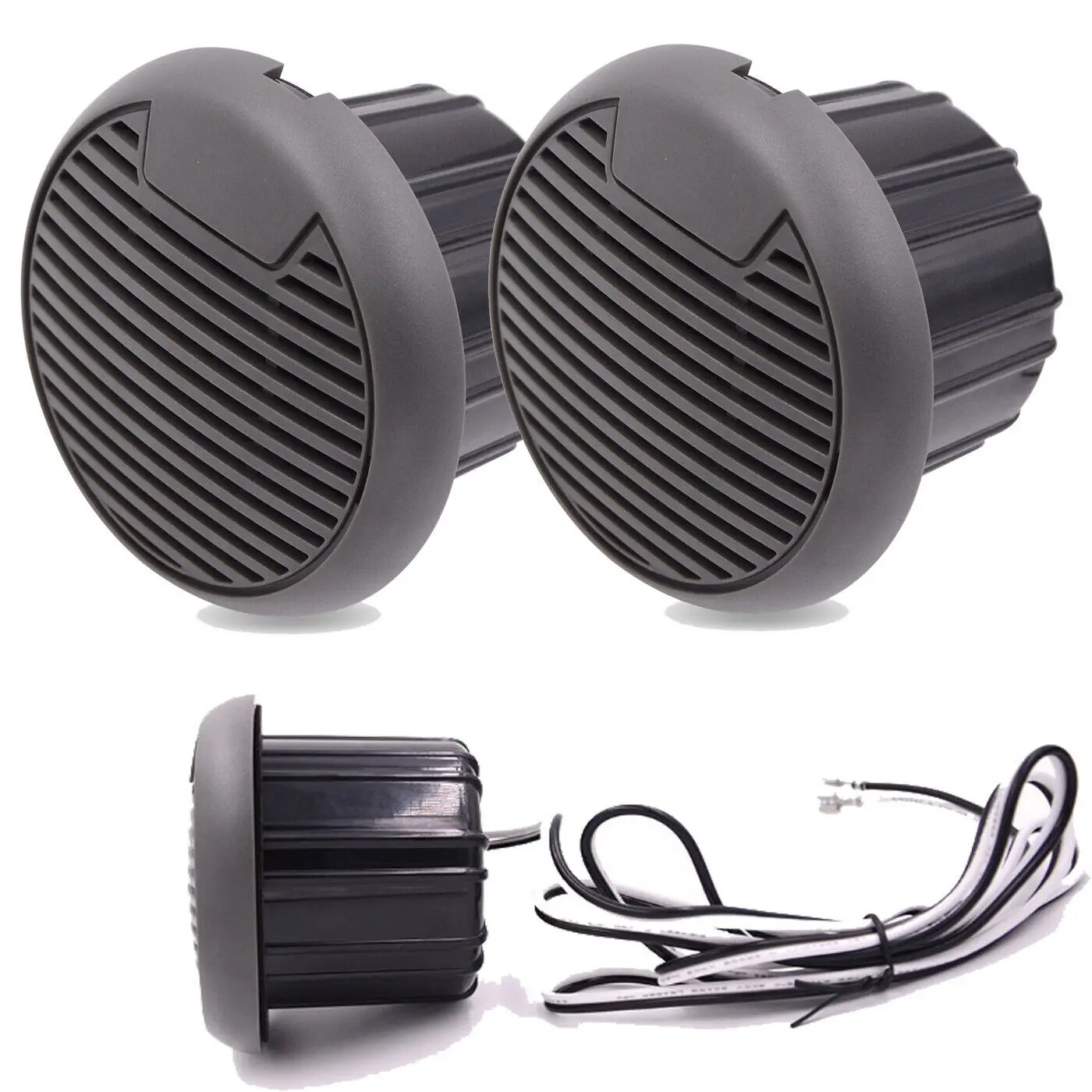 Водонепроницаемый динамик 3 дюйма, водонепроницаемая уличная аудиоколонка для лодок, мотоциклов, квадроциклов, мотовездеходов, автомобилей, спа, тяжелых условий эксплуатации, защита от ультрафиолета