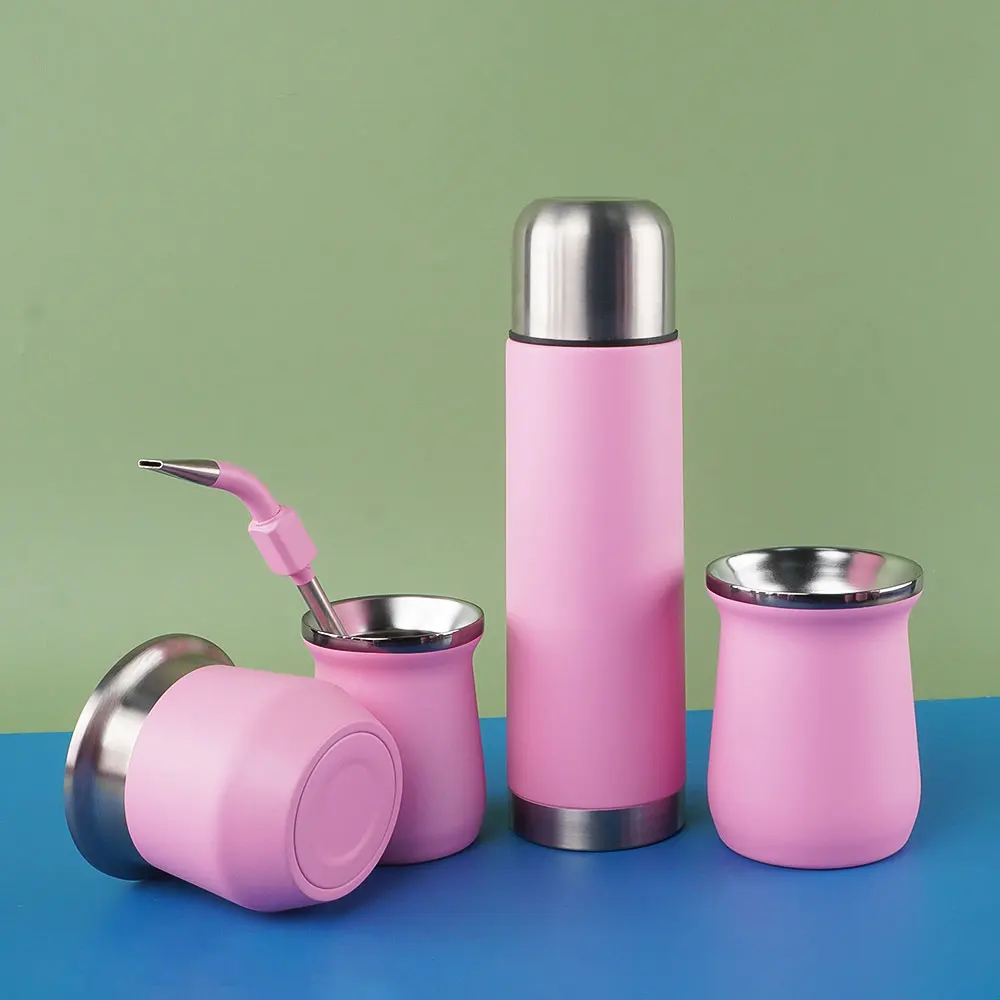 Premium Quality 750ml Bullet Shape Insulated Steel Water Bottle Reusable Vacuum Flasks & Thermoses