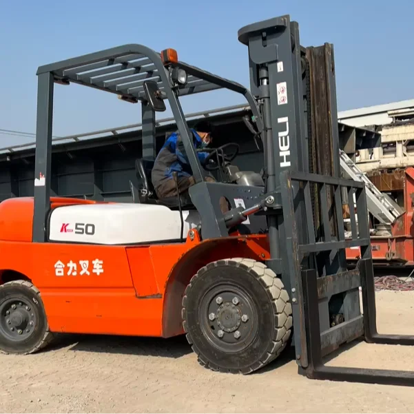 Used Forklift HELI K50 5 TON Second-hand Forklift Heli K50 with High Discount for Hot Sale