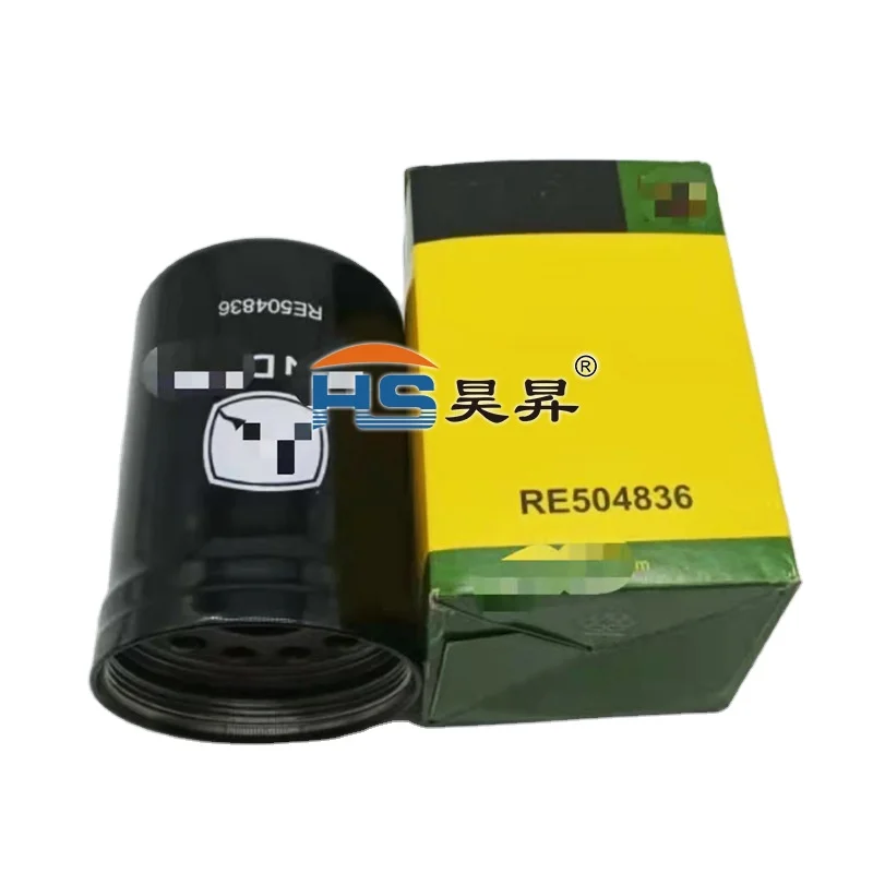 Масляный фильтр двигателя RE504836 P550779 B7322 LF162 подходит для экскаватора