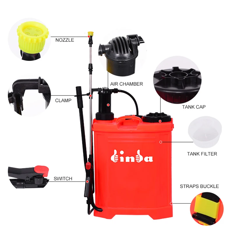 Most Selling Online Products Durable Hand Garden and Farm Spray Tank Sprayer Agriculture Knapsack Pesticide Sprayers