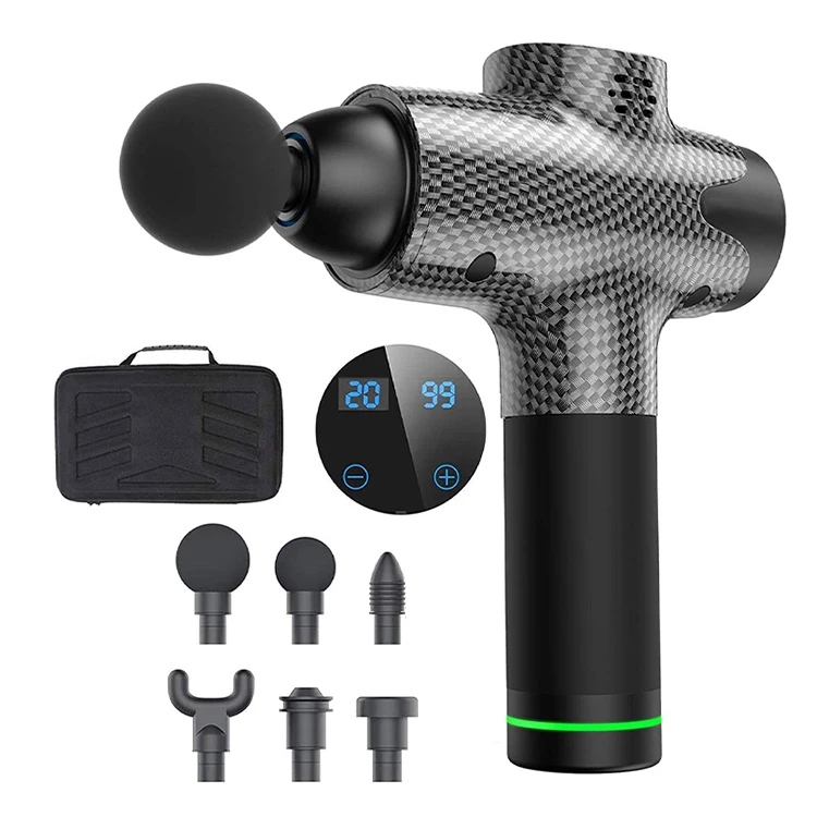  Athlete massage gun portable body muscle massager professional deep tissue relieve pain